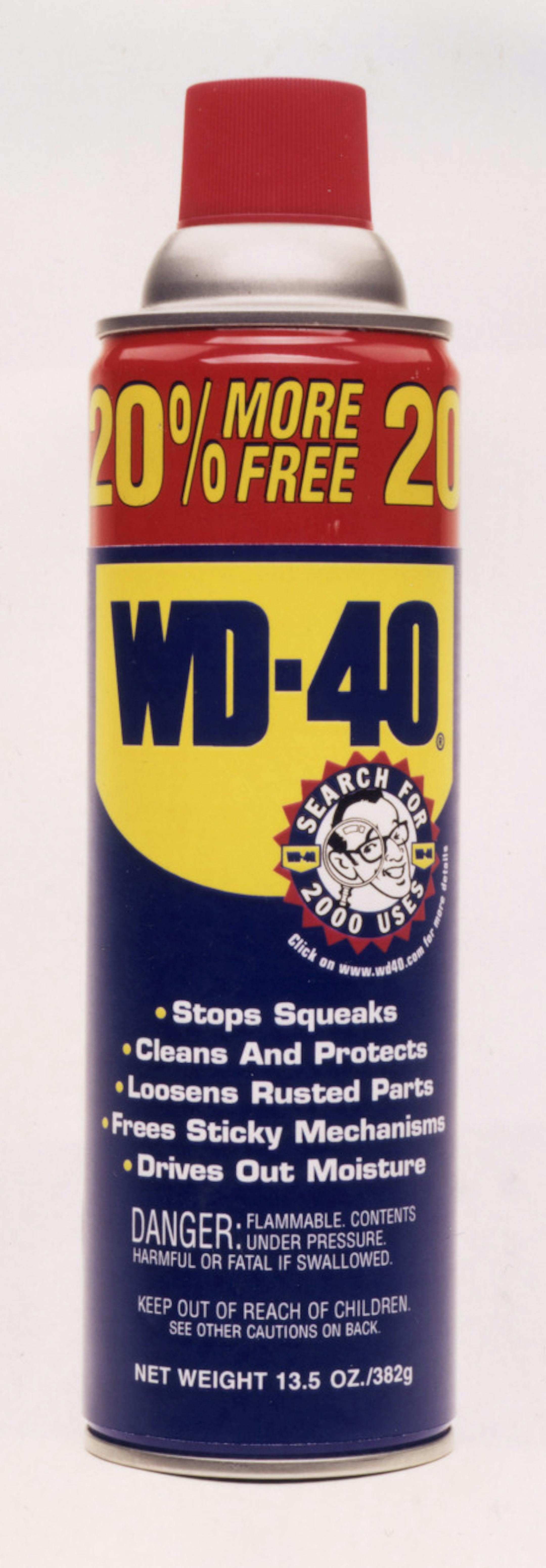 WD-40 multi-purpose spray lubricant -