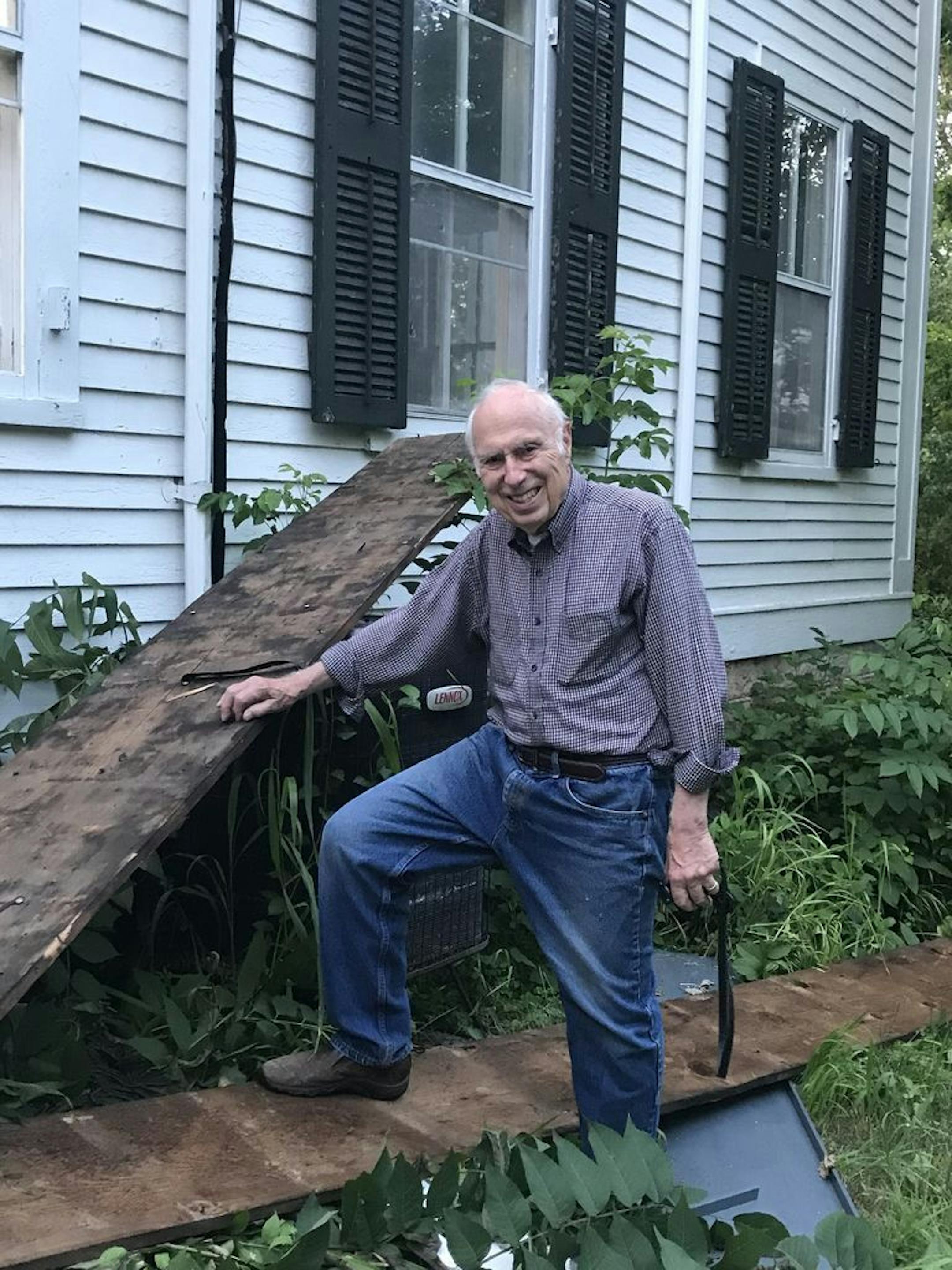 Jack Warren, a longtime resident of Marine on St. Croix and longtime city volunteer, bought the house after it fell into foreclosure and disrepair. He was determined to restore it and update it into a family-friendly home.
