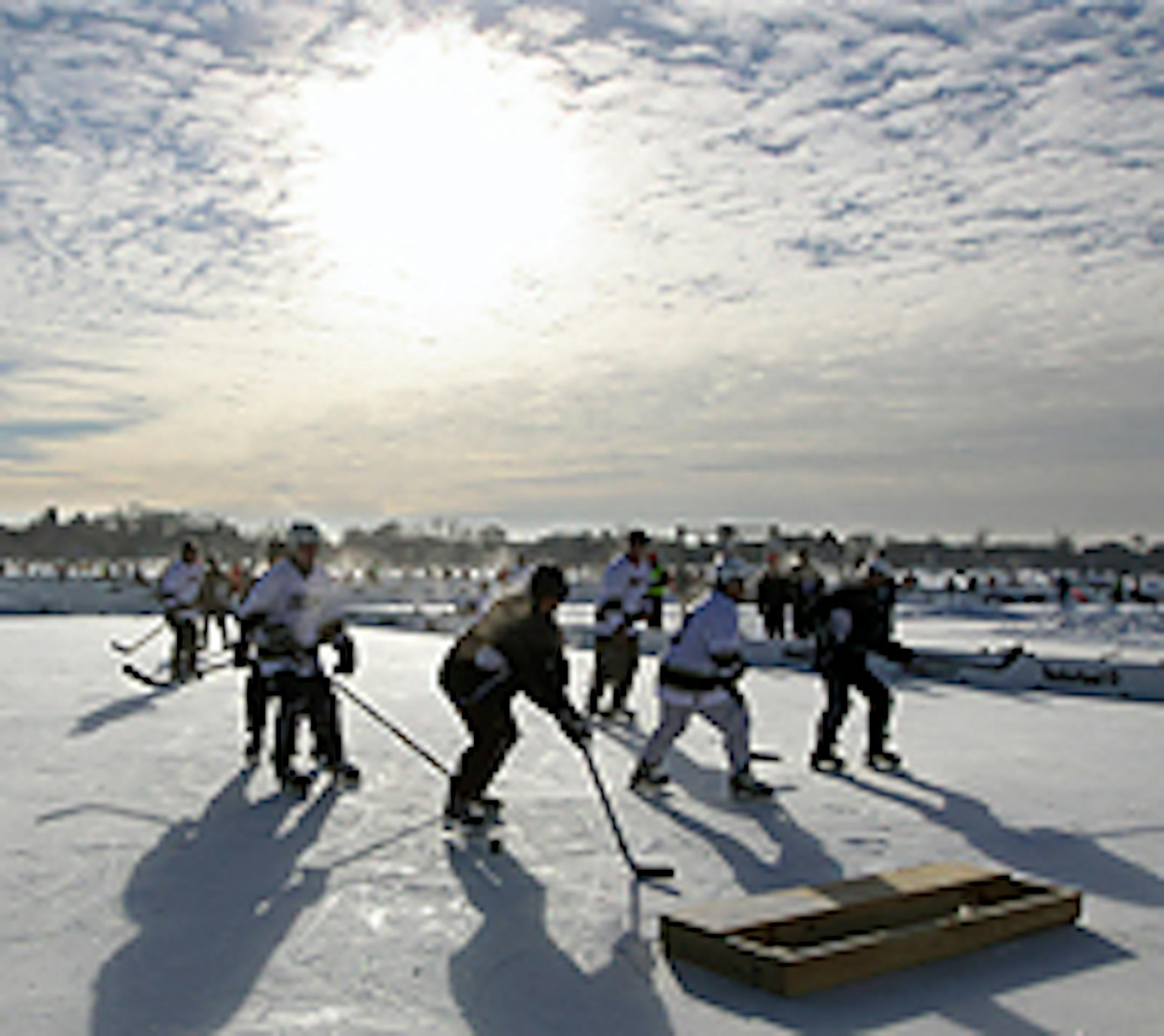 Last year's U.S. Pond Hockey Championships drew 1,800 players on 260 teams from 33 states and Canada - and 30,000 spectators
