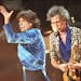 Mick Jagger and Keith Richards at the Metrodome in 1997, the last time the band played a stadium show in the Twin Cities.