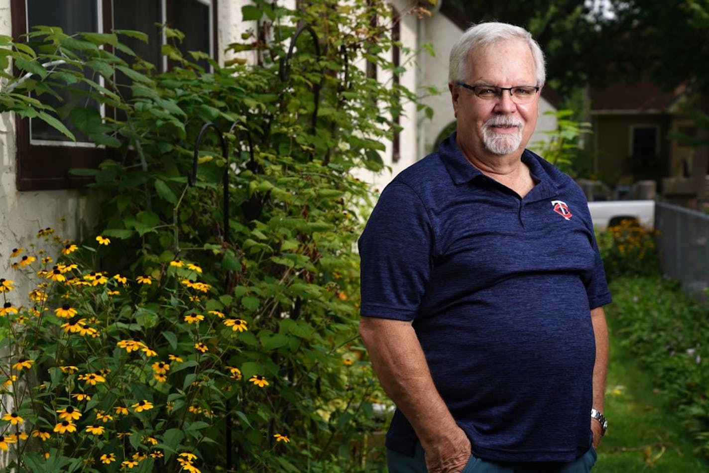 Jim Miller, who spent 35 years as a U.S. Postal Service employee working a variety of jobs from letter carrier to supervisor, stood for a portrait Friday at his home. Miller has been an outspoken critic for the tactics used by President Donald Trump to remove mail sorting machines across the country to effectively crippling mail-in voting ahead of the November election. "It was ingrained in me since day one, the sanctity of the mail," Miller said. "I see what's going on and it's a total violatio