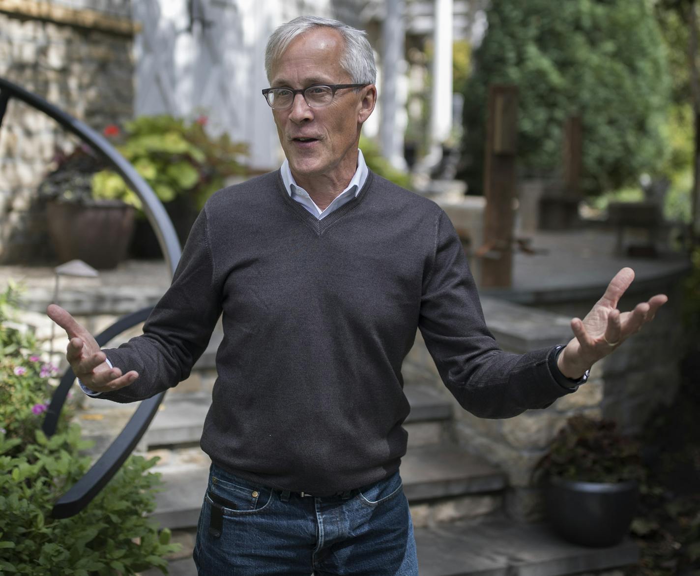 Minneapolis mayoral candidate Tom Hoch at his home September 6,2017 in Minneapolis , MN. ] JERRY HOLT &#xef; jerry.holt@startribune.com