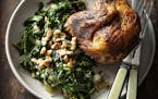 Braised Spinach With Persian Spices. Photo by Mette Nielsen * Special to the Star Tribune