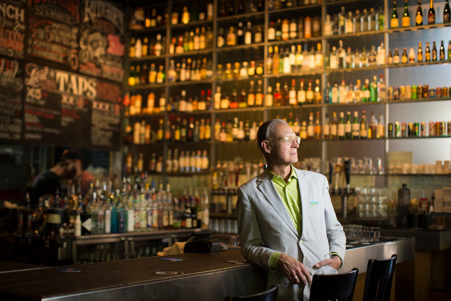 Jon Scott Oulman, owner of the Amsterdam Bar and Hall, posed for a picture in the bar in downtown St. Paul on Friday, May 22, 2015, in St. Paul, Minn. ] RENEE JONES SCHNEIDER • reneejones@startribune.com