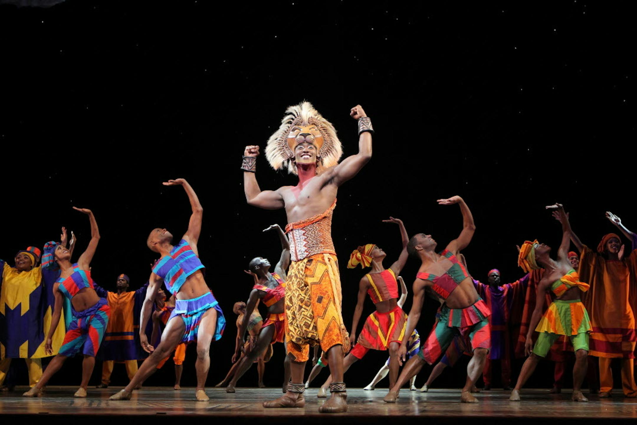Jelani Remy as Simba in "The Lion King."
