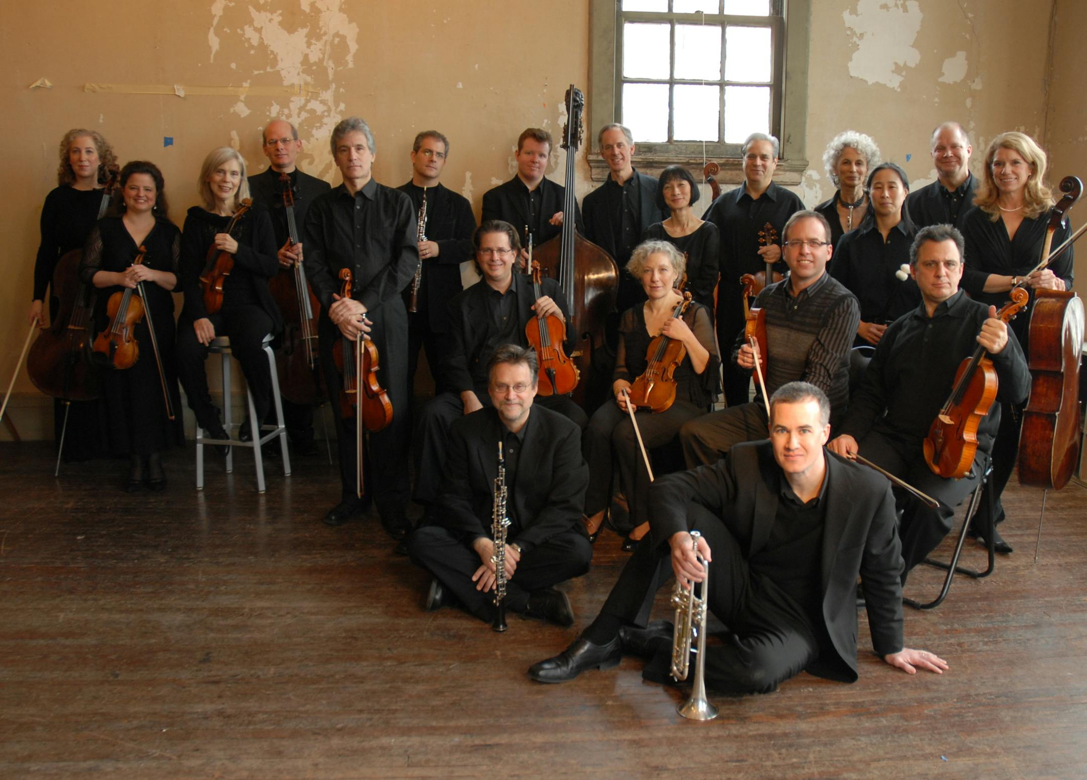 Orpheus Chamber Orchestra, photo by Larry Fink