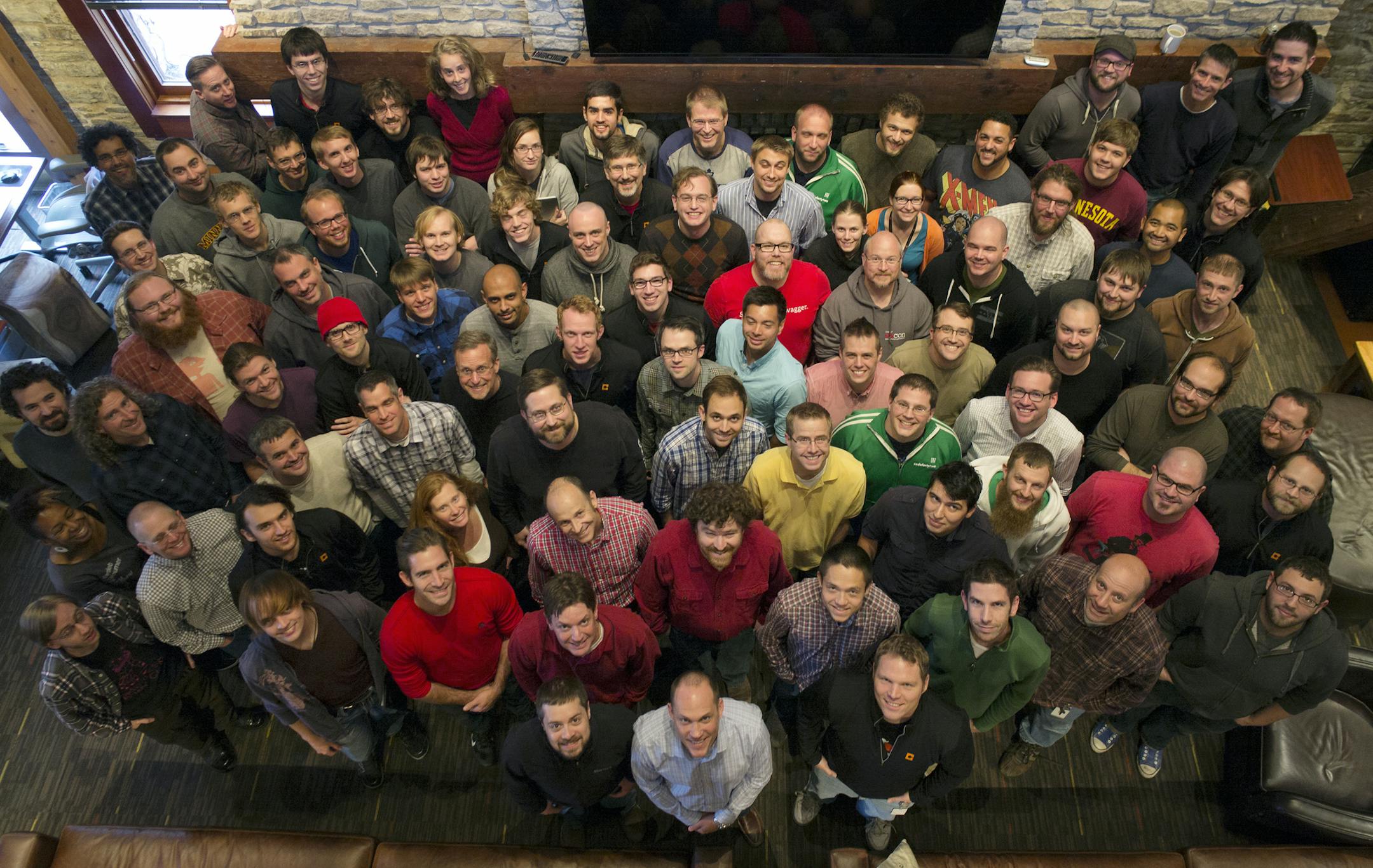 This is the software engineering corps.] On October 6, 2014 Code 42, the Minneapolis software company, launches what its executives call its biggest product ever, a program to share data inside companies.Richard Tsong-Taatarii/rtsong- taatarii@startribune.com