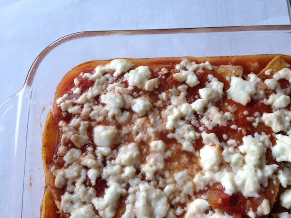 Sunday Supper: Enchilada Lasagna