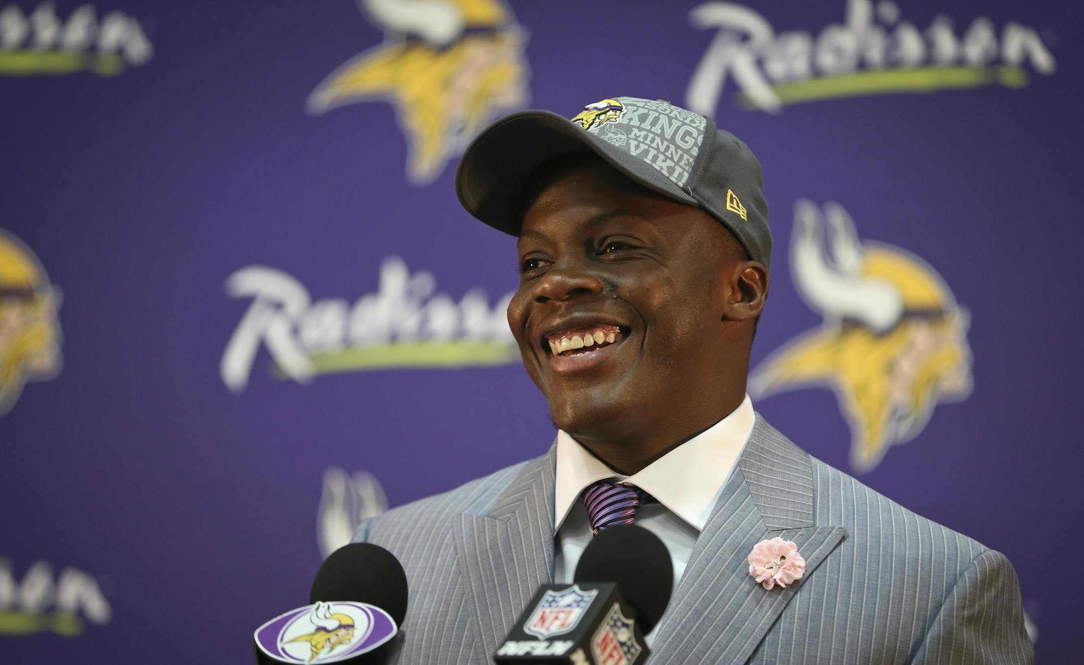 Vikings first round draft pick Teddy Bridgewater