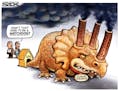 Sack cartoon: Climate change watchdog