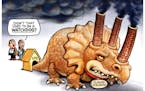 Sack cartoon: Climate change watchdog