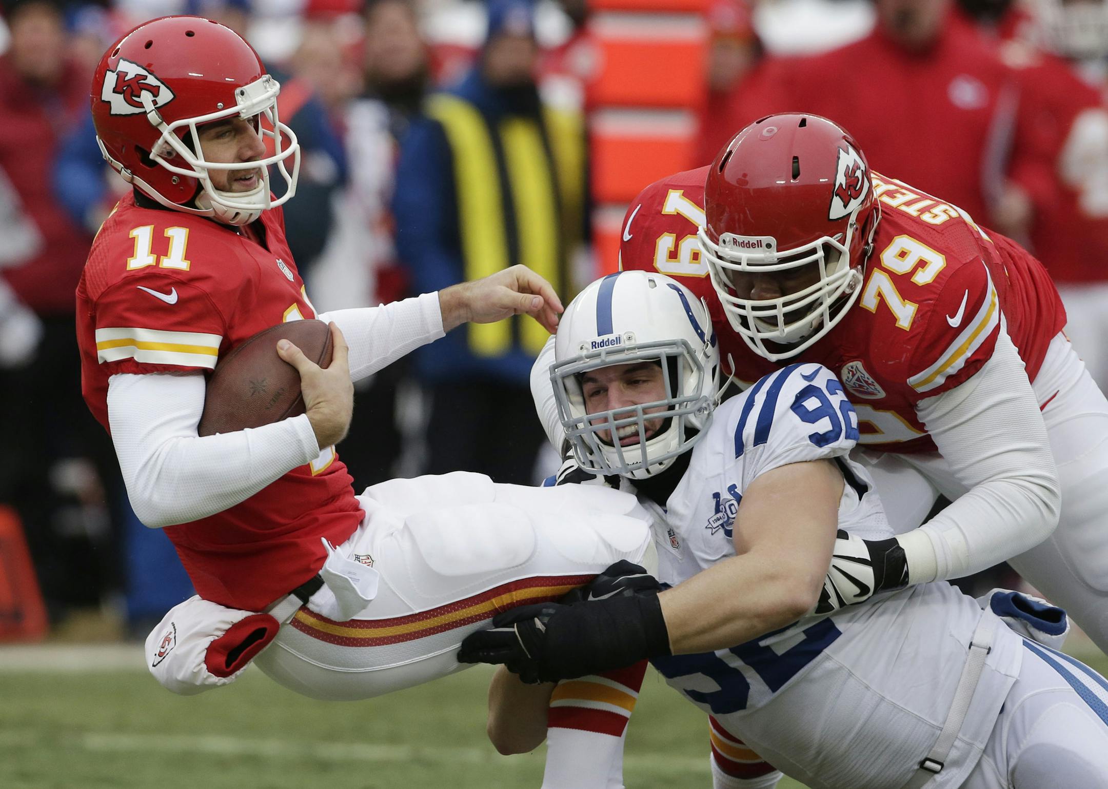 Kansas City Chiefs quarterback Alex Smith (11)