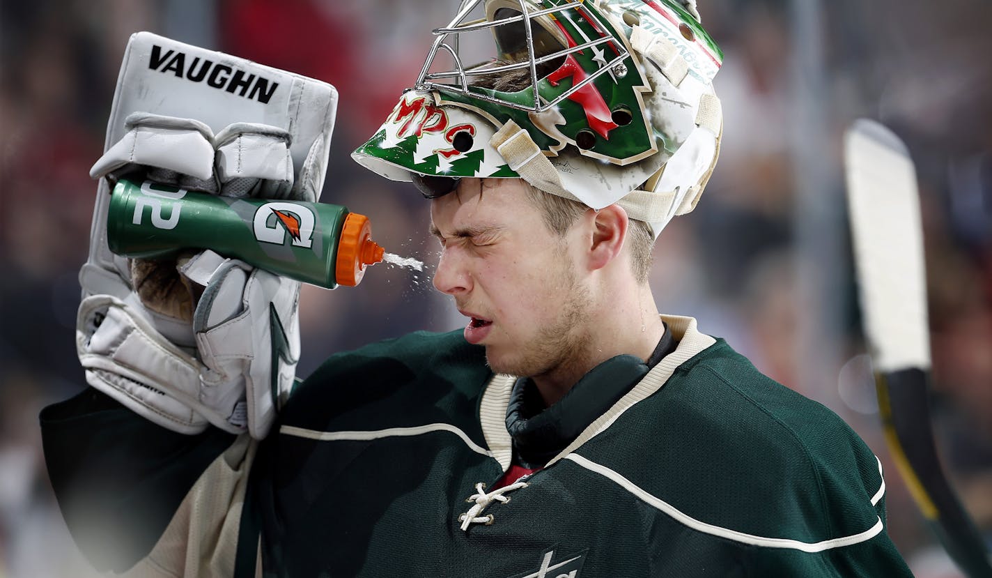 Wild goalie Darcy Kuemper