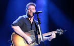 Singer-songwriter Chris Young performs on Day 1 of the 2015 Big Barrel Country Music Festival at The Woodlands on Friday, June 26, 2015, in Dover, Del