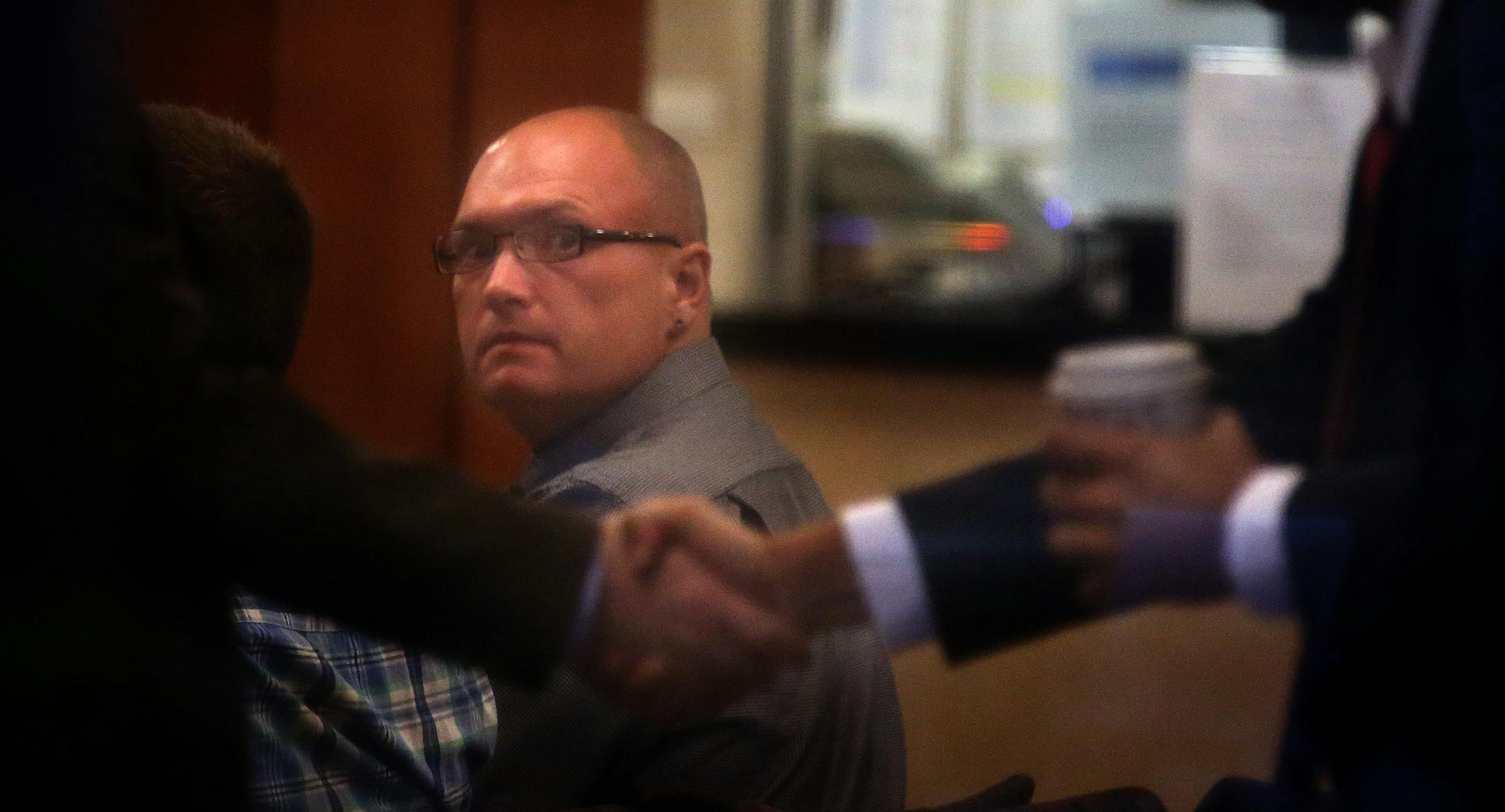 Richard Happ, who fatally stabbed his parents with a butcher knife in their Waconia home in 1999