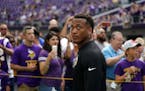 Minnesota Vikings cornerback Mike Hughes (21) took the field ahead of Saturday's game. ] ANTHONY SOUFFLE &#x2022; anthony.souffle@startribune.com The 