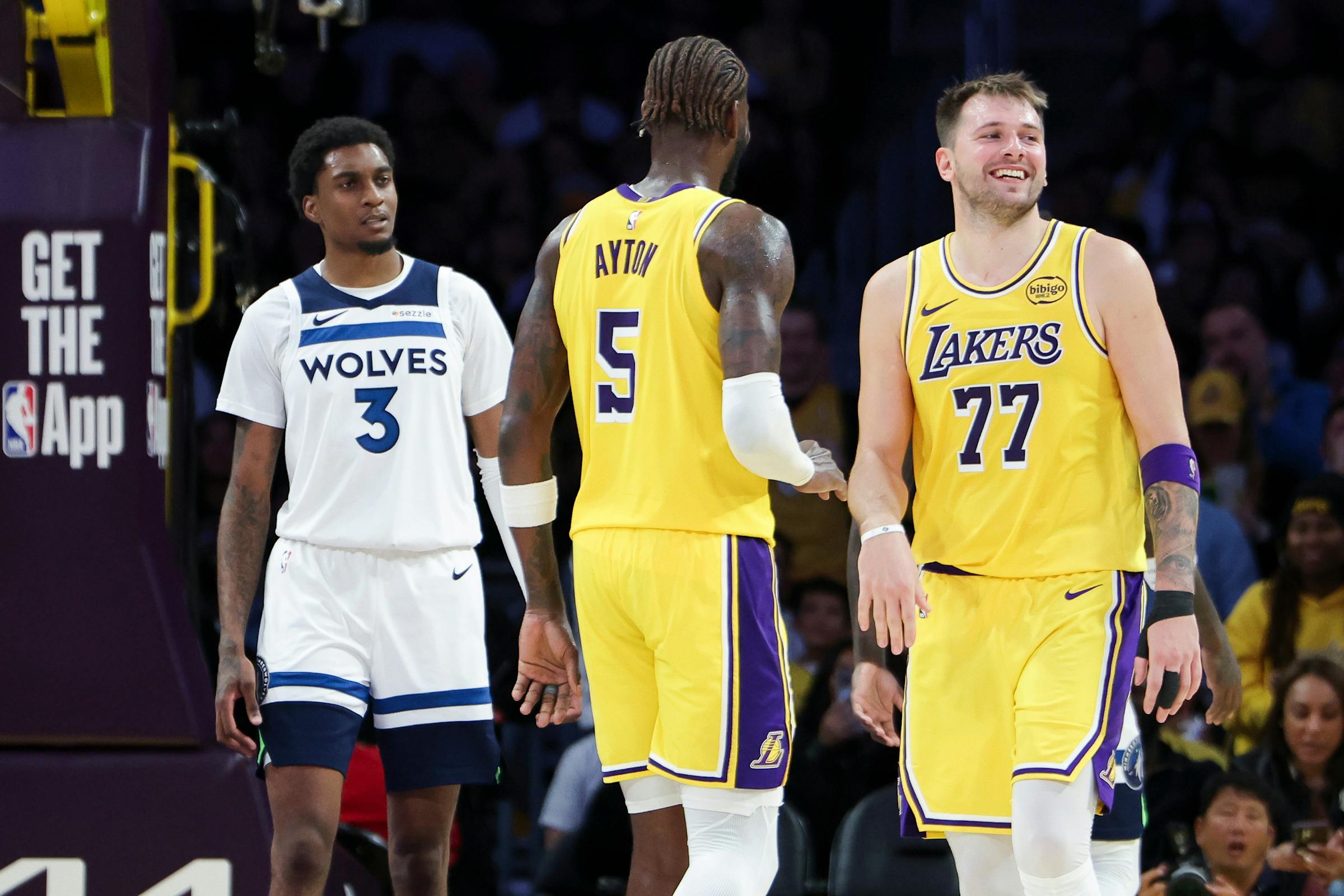 Takeaways: Lakers flatten Timberwolves in ‘embarrassing’ defensive performance as Luka Doncic scores 49 points
