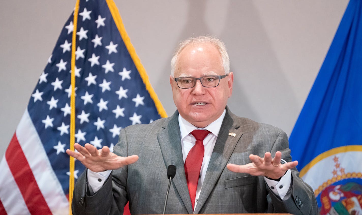 Gov. Tim Walz.