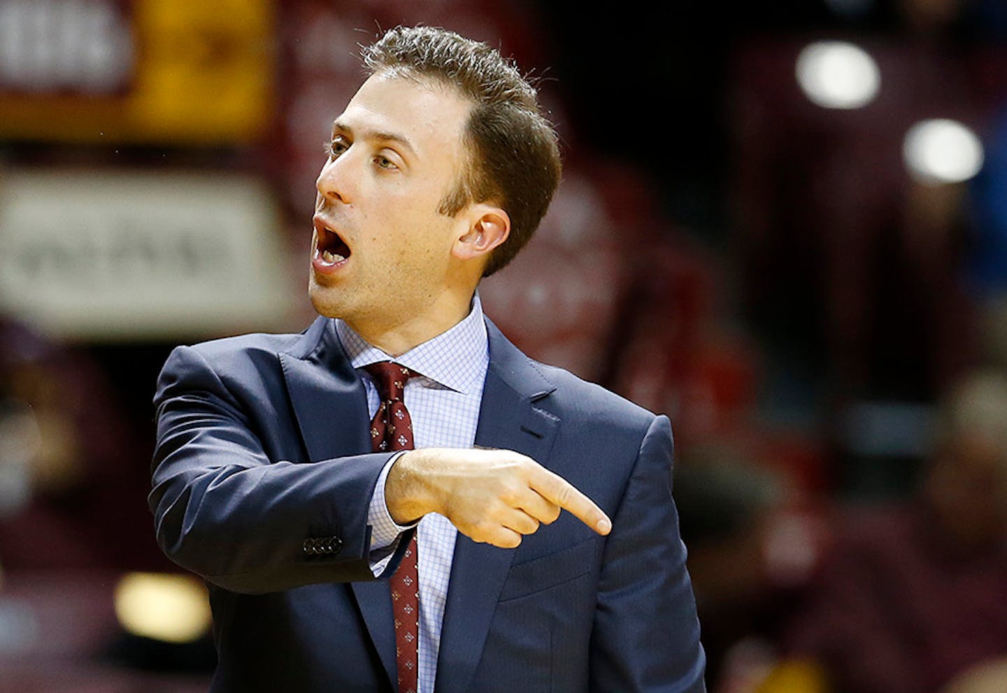 Gophers men's basketball coach Richard Pitino