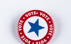 Vote Buttons. ] (AARON LAVINSKY/STAR TRIBUNE) aaron.lavinsky@startribune.com Vote Buttons.