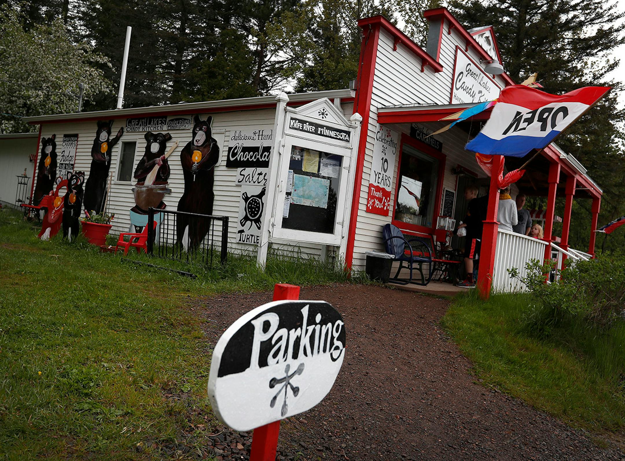 The Great! Lakes Candy Kitchen up the shore north of Duluth.