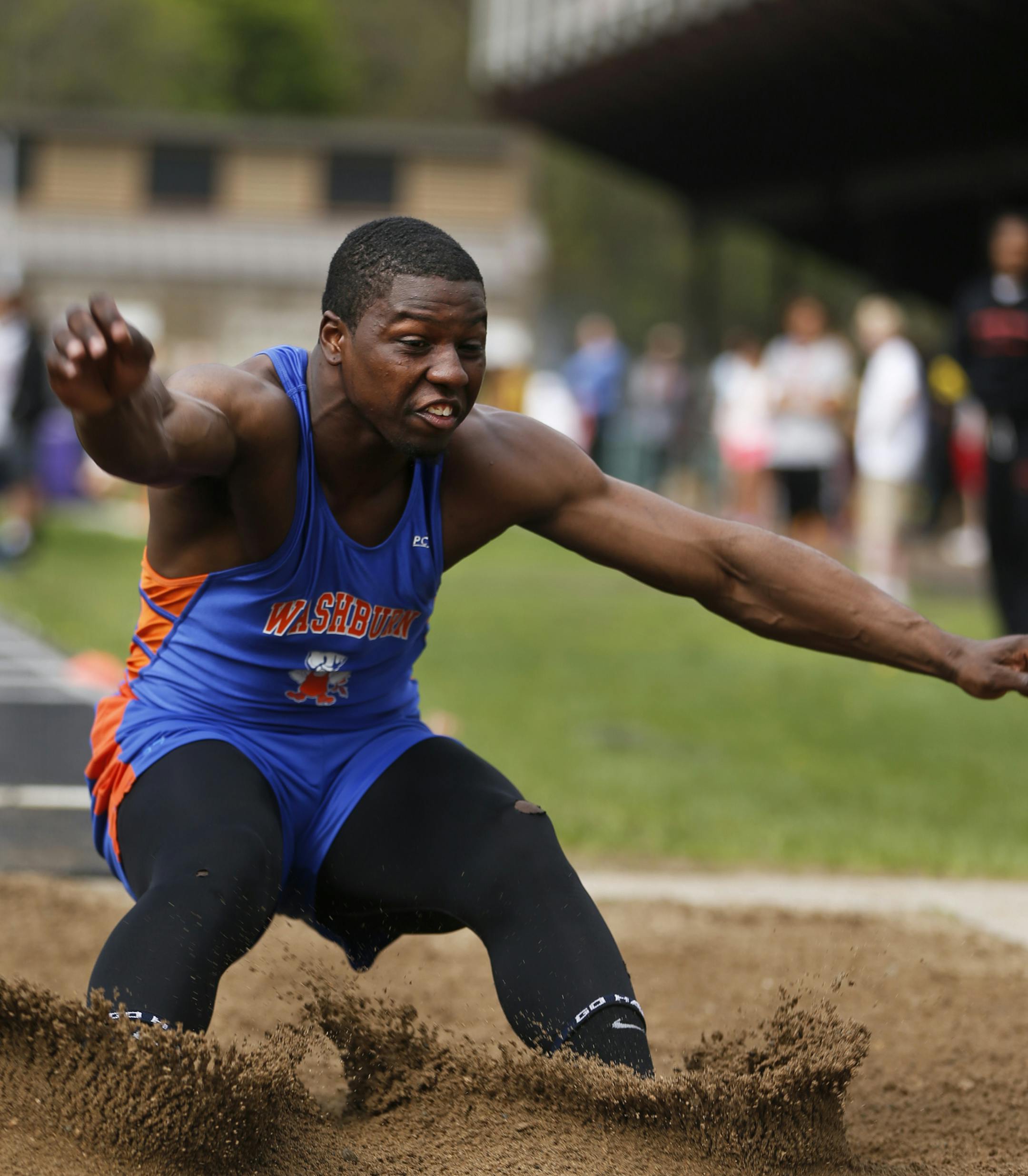 Jason Williams, a senior sprinter and long jumper at Minneapolis Washburn, has overcome a lot of hurdles in his life to graduate from school and head off to college as a top track athlete.