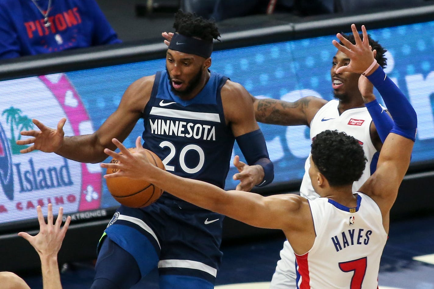 Timberwolves guard Josh Okogie