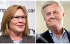 Former Lt. Gov. Michelle Fischbach, left, and U.S. Rep. Collin Peterson. The Seventh Congressional District battle sets up what could be the most comp
