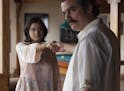 Juan Pablo Gutierrez/Netflix (Left to Right) Paulina Gaitan, Wagner Moura in "Narcos"