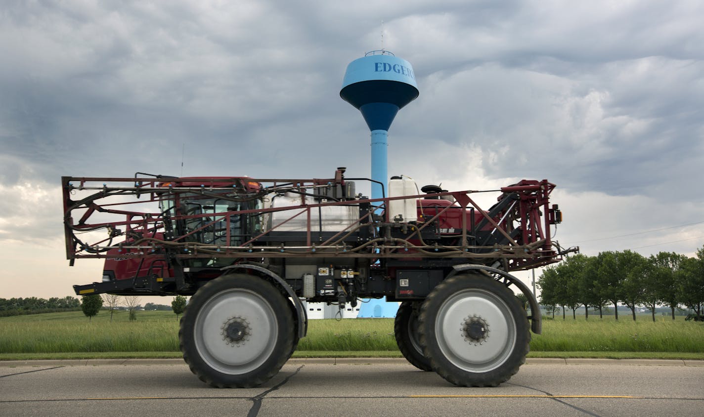 The balance between farming and clean water is evident in Edgerton where a shallow aquifer readily absorbs leaching farm chemicals, residents pay extra every month for special treatment to make their water safe to drink. The nitrate-removal system -- now woven into the infrastructure of this heavily Dutch settlement - reflects the dilemma that a number of communities are having across Minnesota farm country. Corn and soybean fields pump money into local economies at the expense of clean water. T