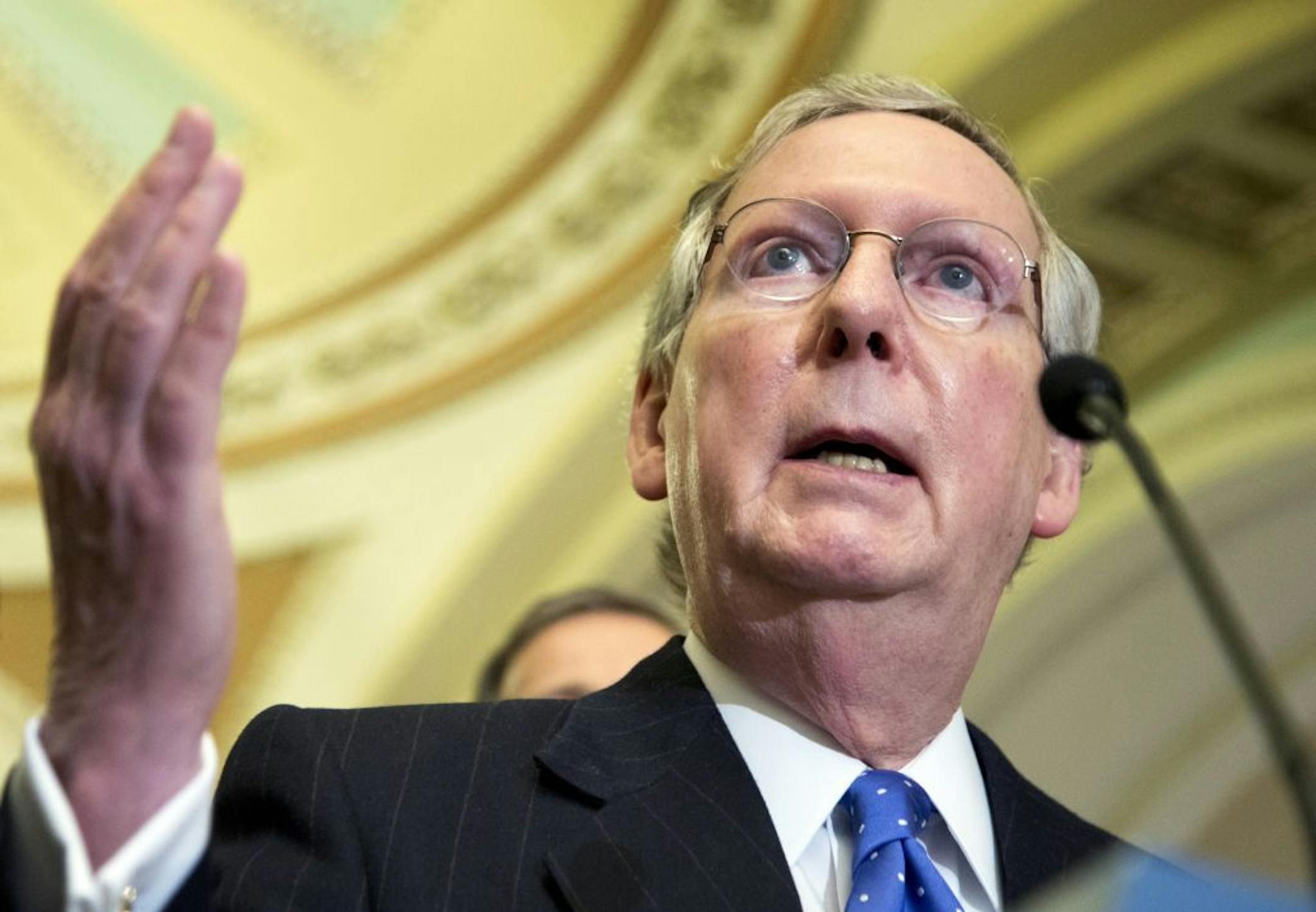 Senate Republican Leader Sen. Mitch McConnell, R-Ky.