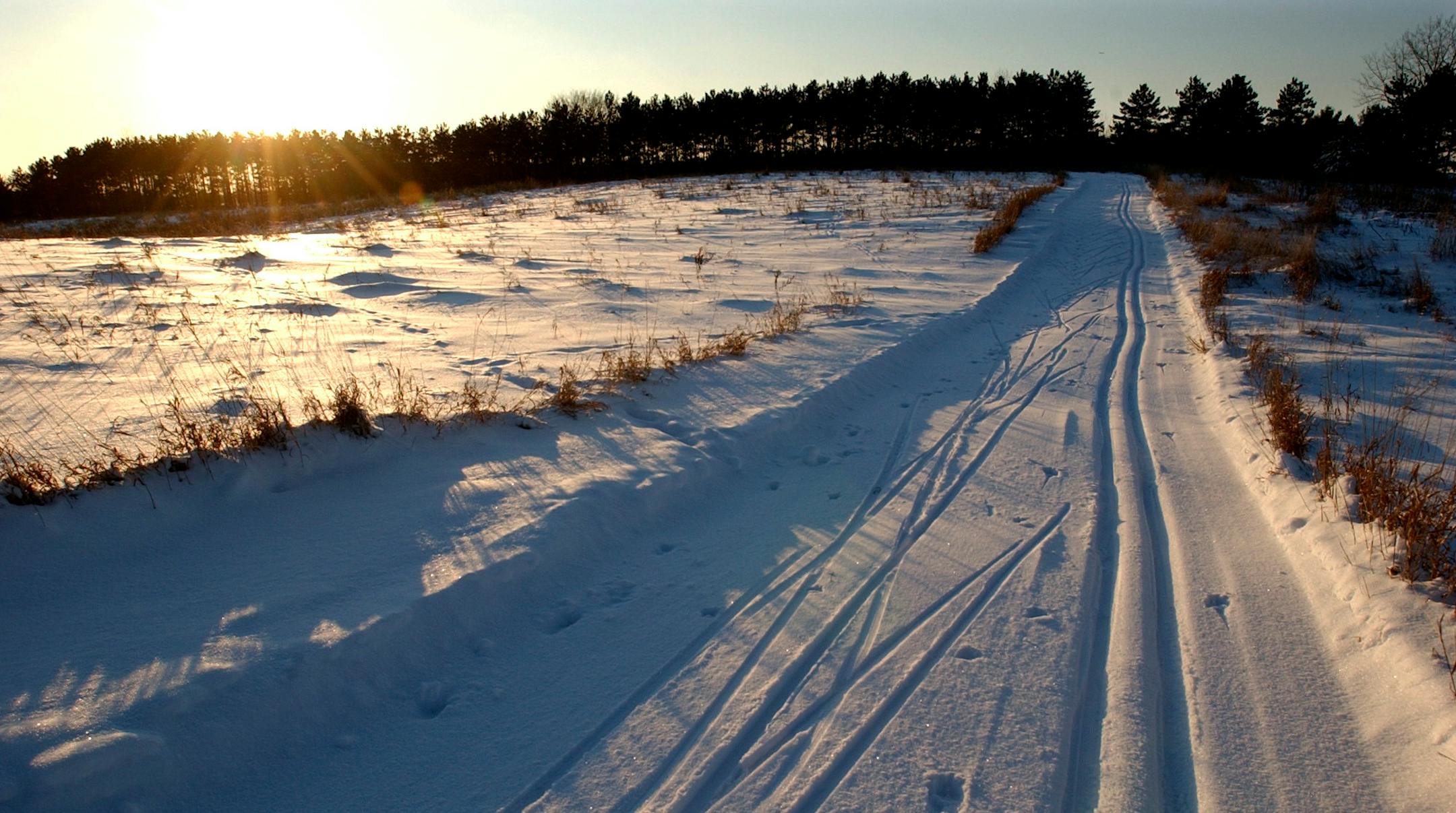 Joey McLeister � jmcleister@startribune.com Rosemount,Mn.,Sat.,Dec. 17, 2005--Lone Rock Trail within UMORE Park near Rosemount has 11 miles of groomed trails requiring intermediate skiing skills. The trails wind through woodland and agricultural land within the University of Minnesota's 7500-acre research facility. The trail was designed by Prof. Mel Baughman, an expert in recreational trail design with the University of Minnesota College of Natural Resources. GENERAL INFORMATION: The cross coun