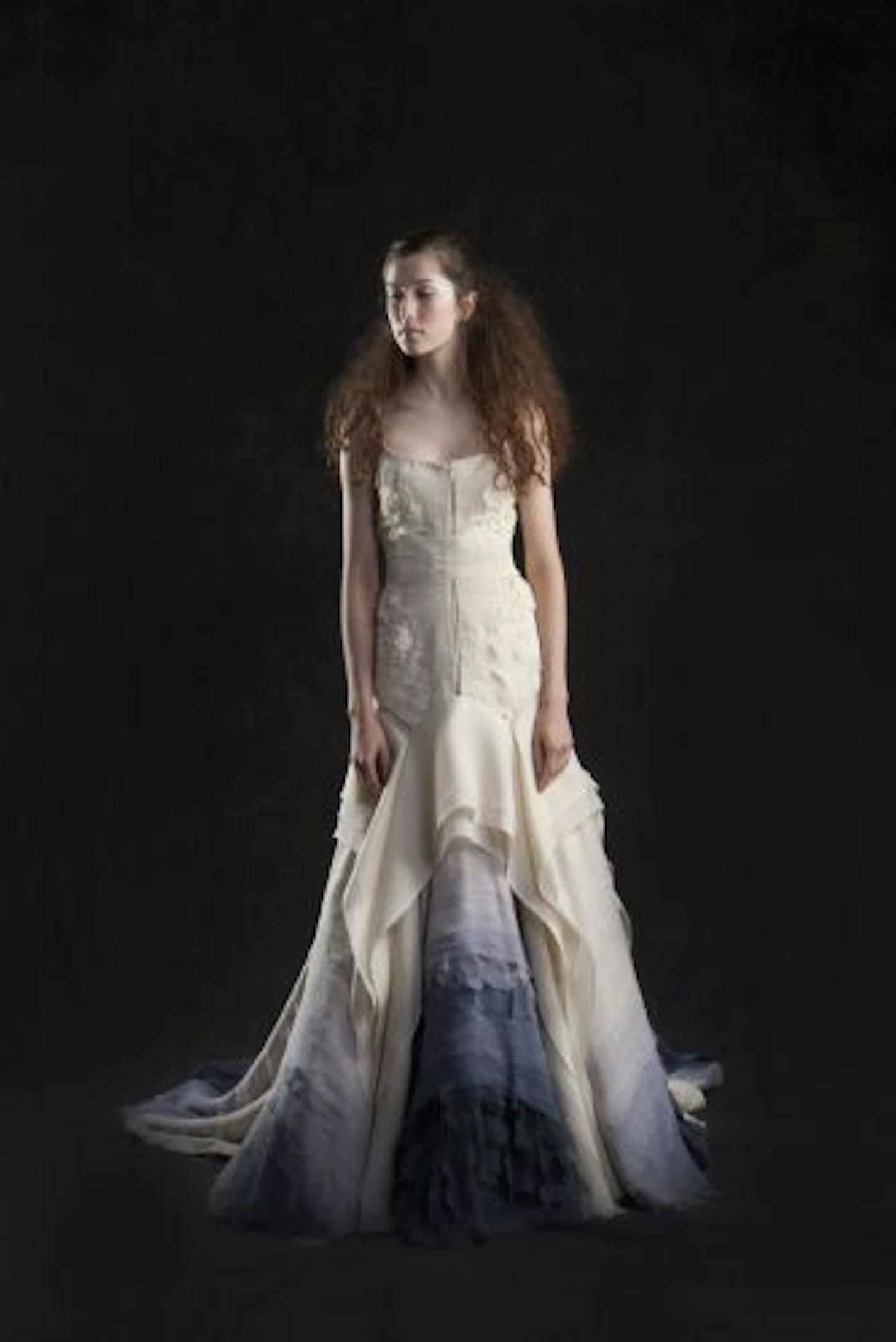 A gown by Tara LaTour Lindemeier of Chaska, who will be on Good Morning America on Friday.