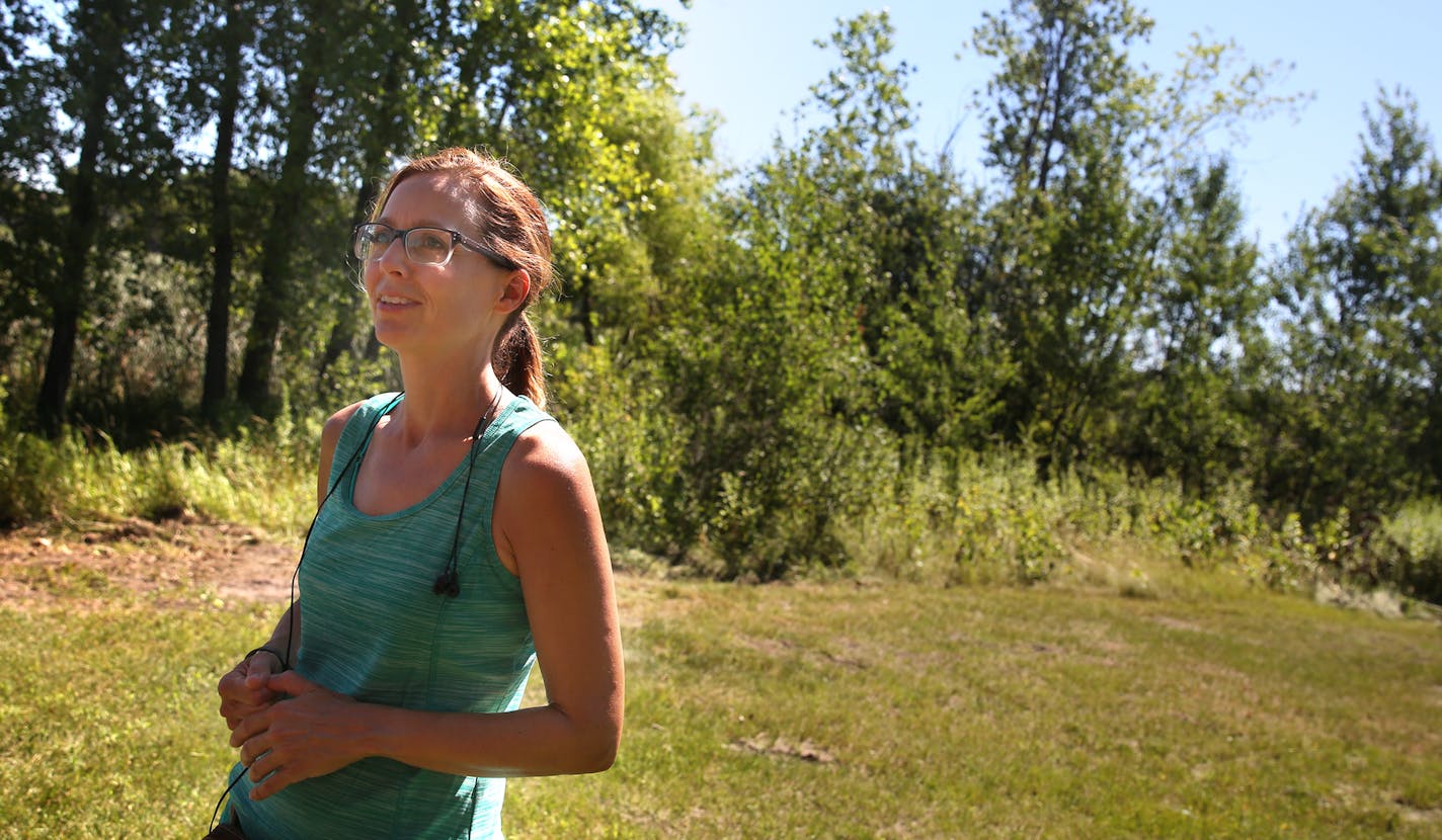 Jeanne Bolstad, a 13-year resident of The City of Ramsey, said that she uses the watercraft available at Sunfish Lake Park from time to time. ] JIM GEHRZ &#xef; james.gehrz@startribune.com / Ramsey, MN / July 29, 2015 / 10:00 AM &#xf1; BACKGROUND INFORMATION: The first Nice Ride-style canoe and mountain bike service is in the works! The city of Ramsey is partnering with the National Parks Service to open the bike and boat sharing service in the spring of 2016. It could be the first in the state