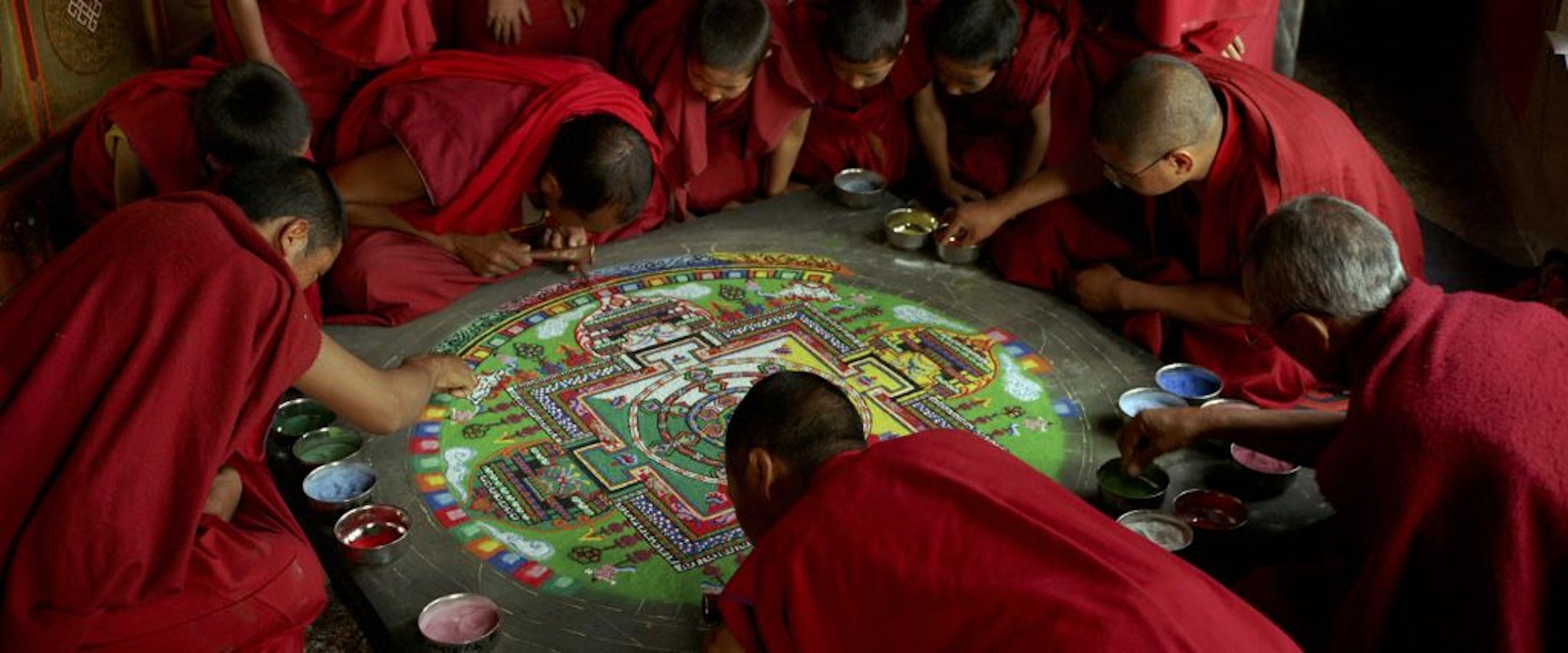 The documentary "Samsara" was filmed in 25 countries and uses striking images but no narration or dialogue.