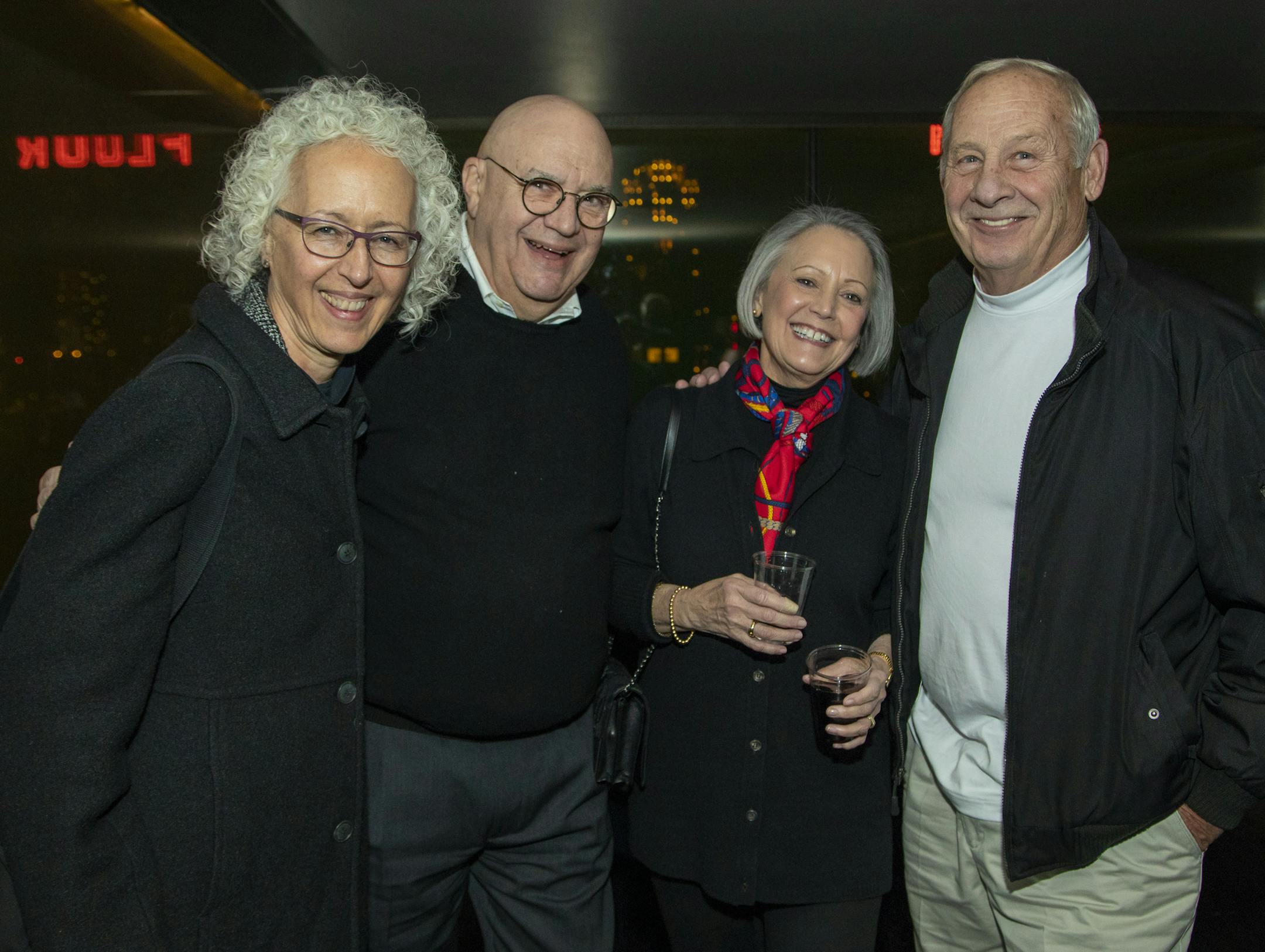 Joan Humes, Jim and Marilyn Rosenbaum and Jim Molnar.