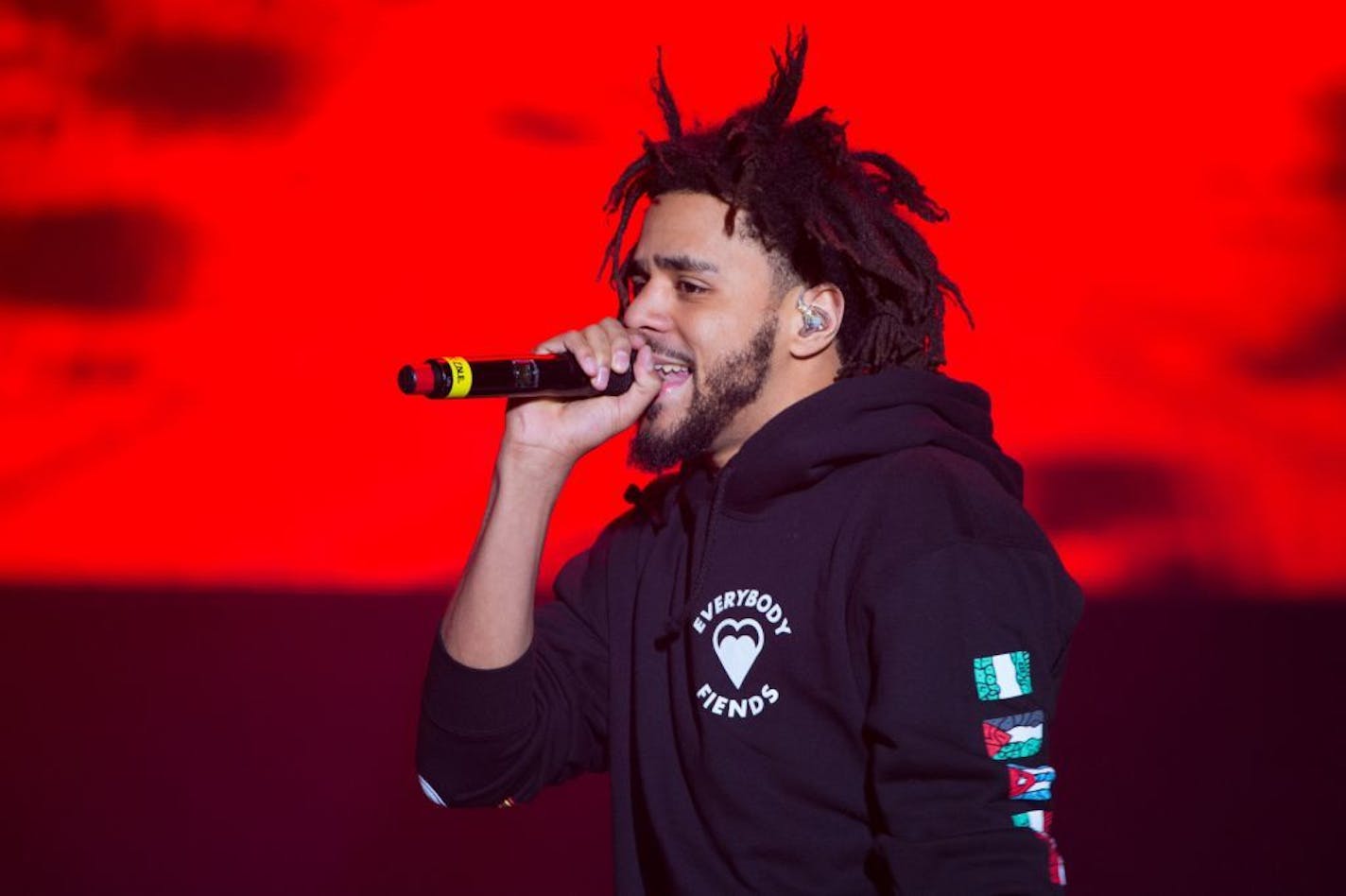 Artist J. Cole performs at the 2016 The Meadows Music and Arts Festivals at Citi Field on Saturday, Oct. 1, 2016, in Flushing, New York.