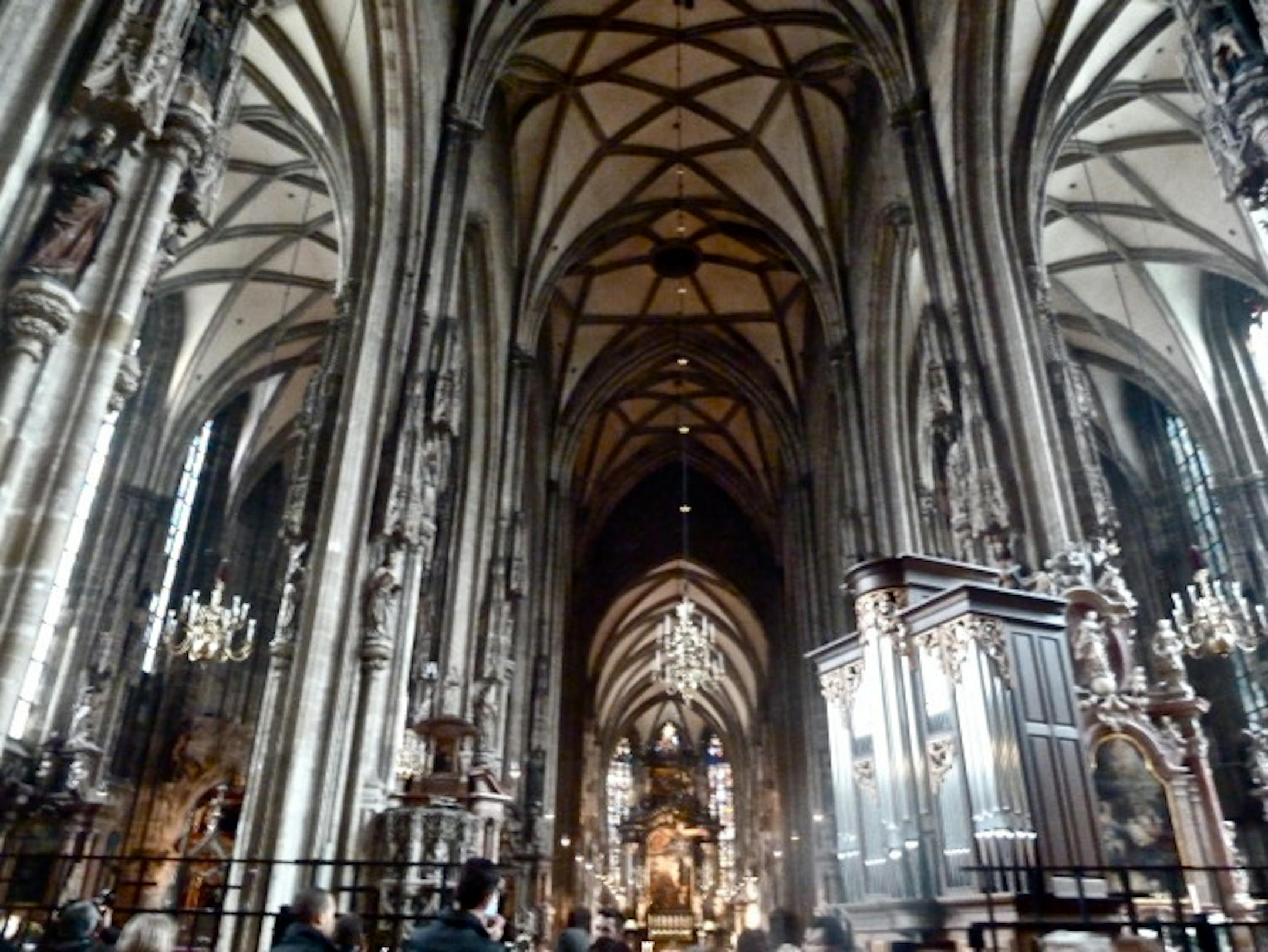 the inside of St. Stephen's- absolutely amazing!
