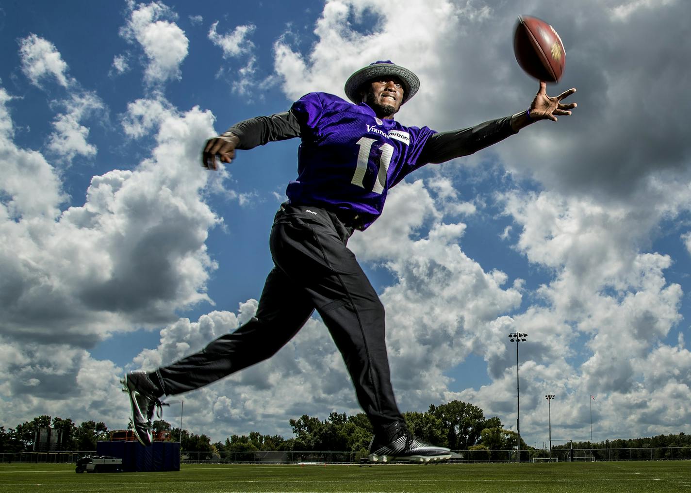 Minnesota Vikings rookie receiver Laquon Treadwell (11). ] CARLOS GONZALEZ cgonzalez@startribune.com - July / August, 2016, Mankato, MN, Minnesota State University, Mankato, Minnesota Vikings Training Camp