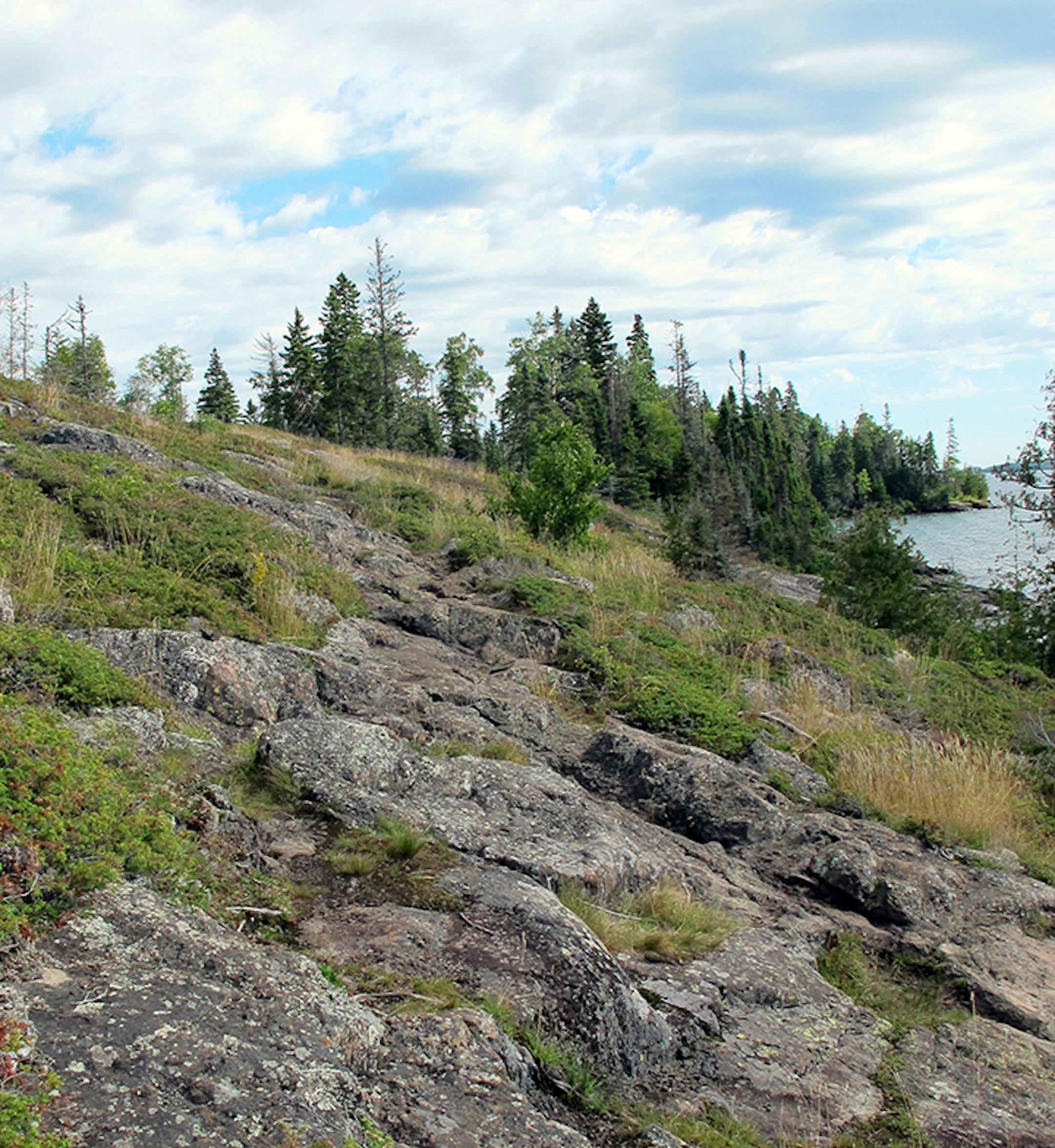 Isle Royale has interior and ridge trails that differ in ruggedness.