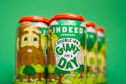 Giant for a Day is a new double IPA release from Indeed Brewing.