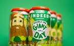 Giant for a Day is a new double IPA release from Indeed Brewing.