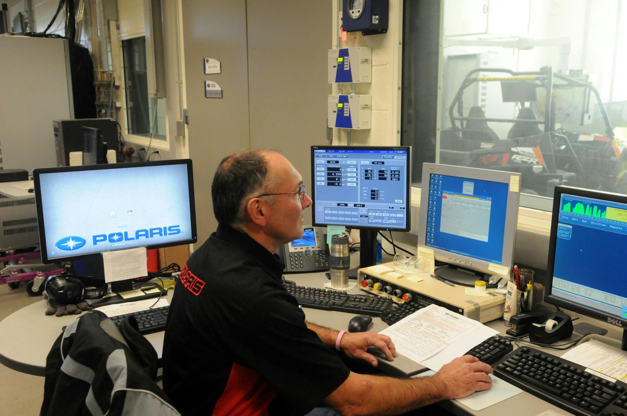 groundbreaking for Polaris facility,