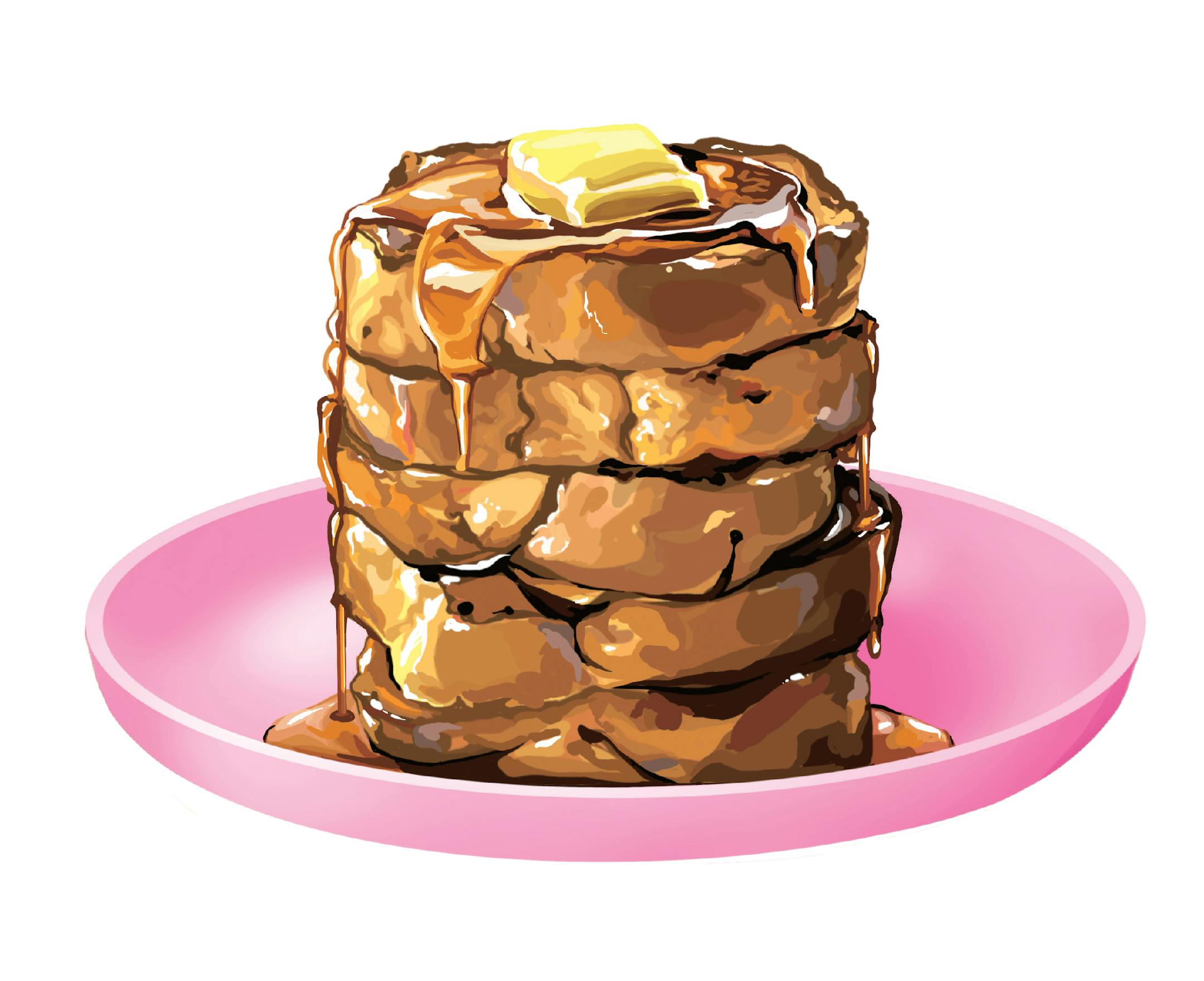 Lizzo is among the female icons featured in the new book "A Table Set for Sisterhood," by Ashley Schutz and Ashly Jernigan. The recipe created for her? Vegan French Toast. Illustration by Ashly Jernigan