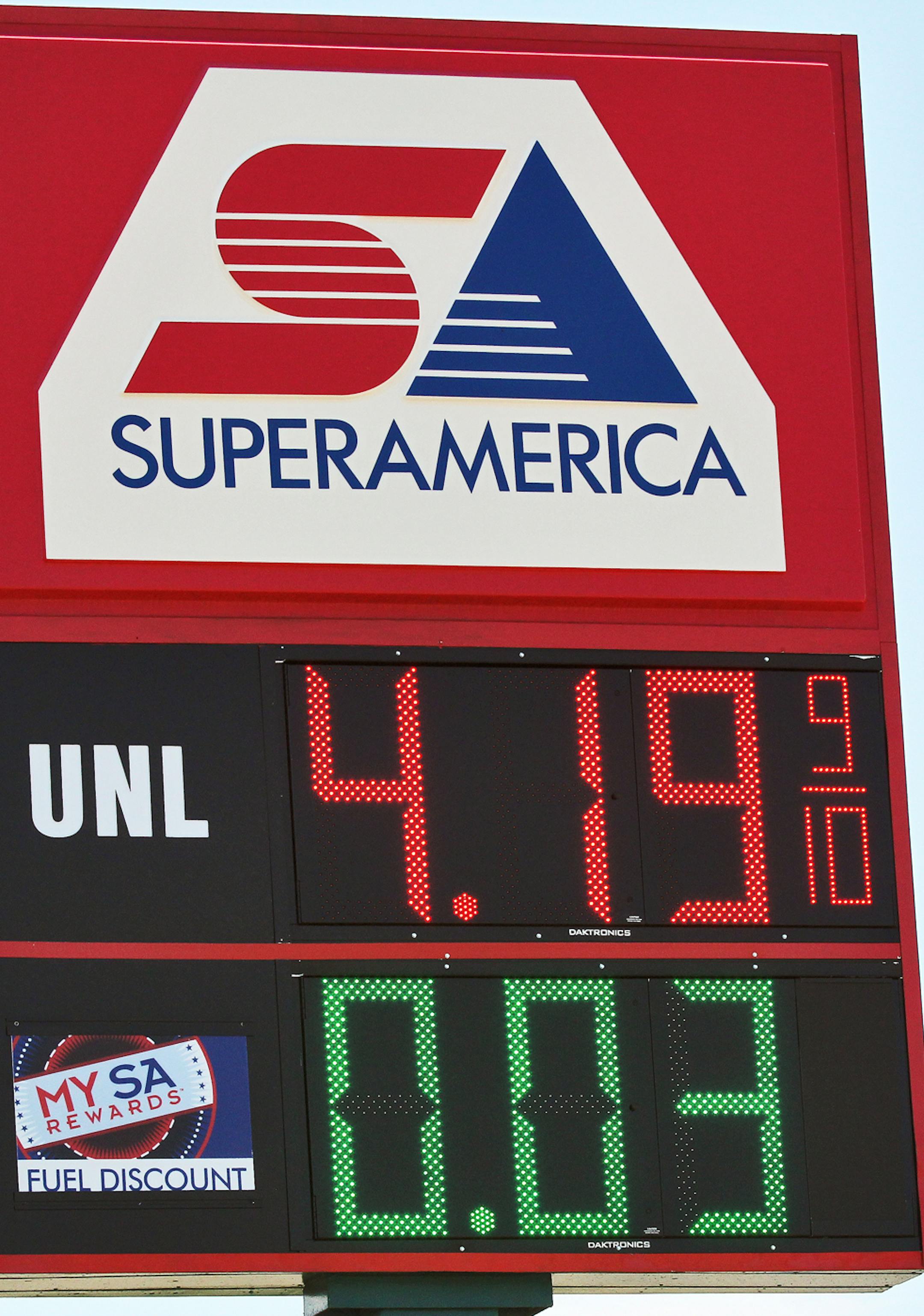 Thsese Gas prices in the Twin cities have exceeded the $4 per gallon mark.