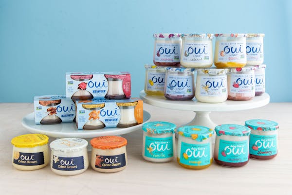 General Mills is joining the plant-based foods craze with the launch of its first-ever nondairy yogurt, a coconut-based product under the Oui by Yopla